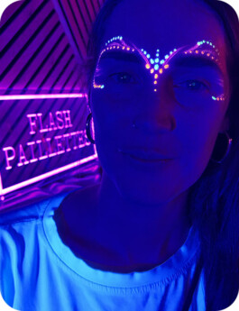 facepanting UV neon