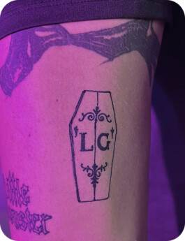 tatouage temporaire lady gaga mayhem