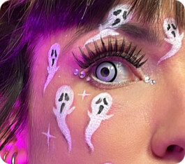 halloween makeup maquillage halloween fantom ghost