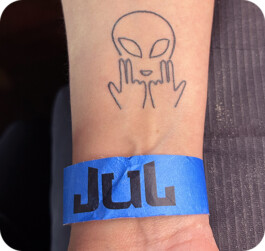 tatouage temporaire JUL 