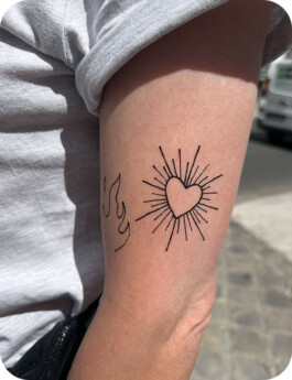 tatouage temporaire encre cosmétique