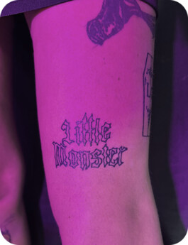 tatouage temporaire lady gaga mayhem