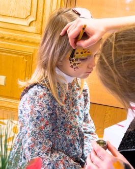 maquillage enfant leopard